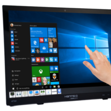 Ordering machine touch screen