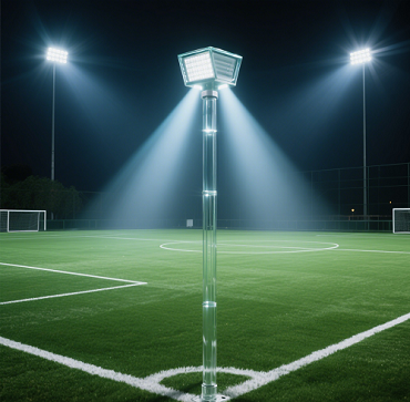 Custom tempered glass for LED Lighting