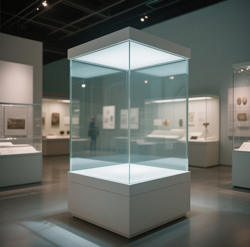 Custom tempered glass for Museum Glass