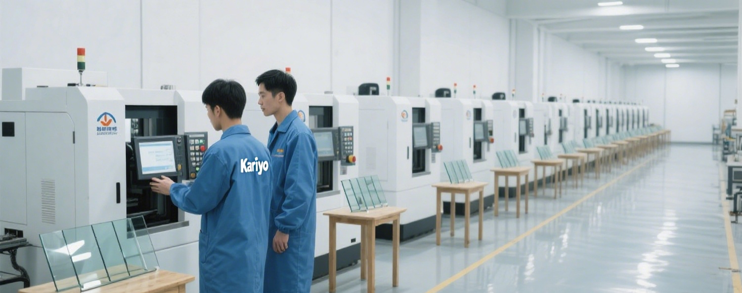 Touch Panel Cover Glass CNC MACHINING