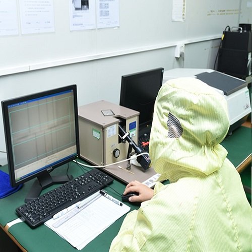 Touch screen glass chemical strengthening stress test