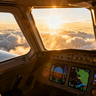High-Performance Anti-Glare Glass for Aircraft Cockpit Avionics Displays