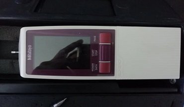 Mitutoyo Roughness tester for Anti-Glare Etched Glass